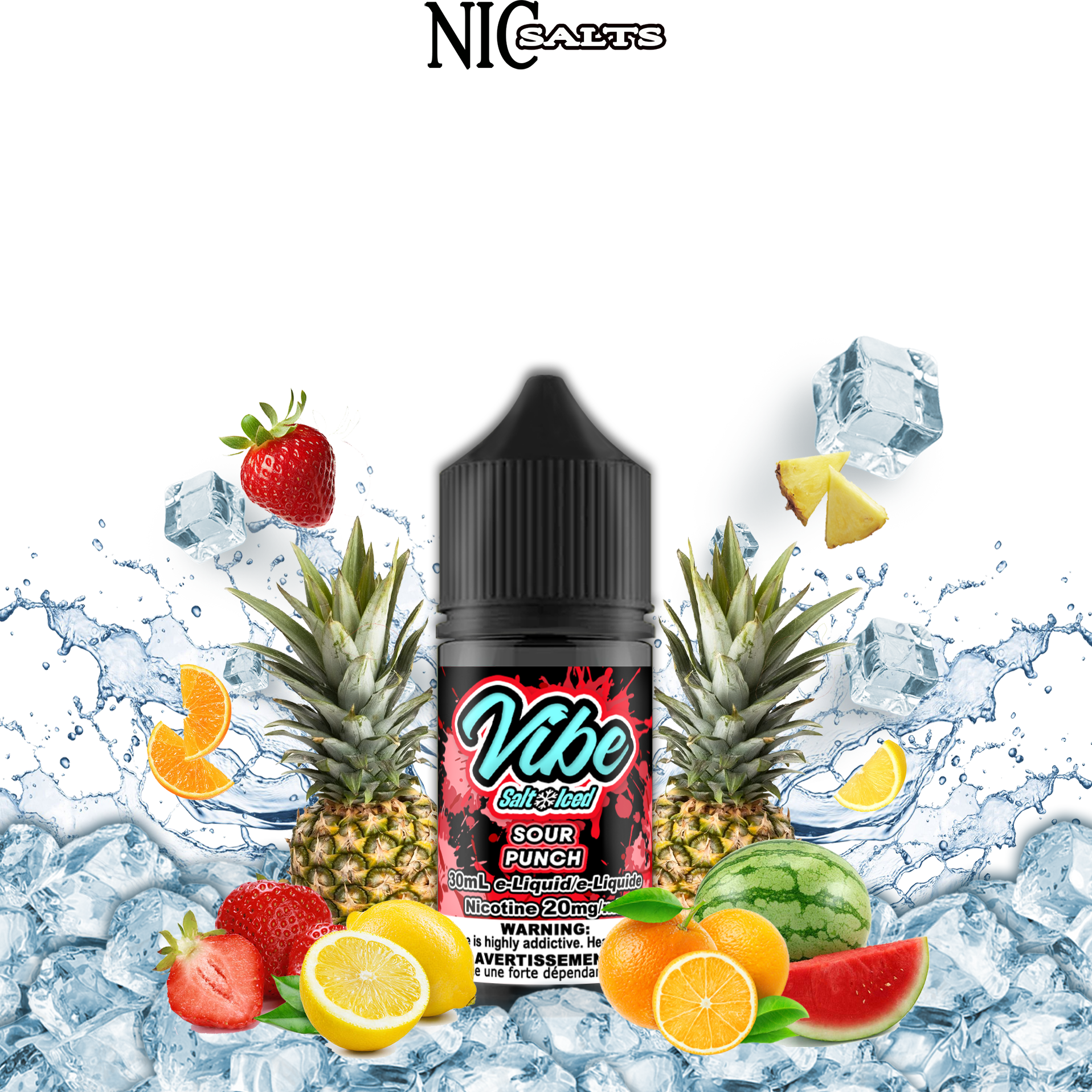 CUSTOM VIBE SALT - SOUR PUNCH