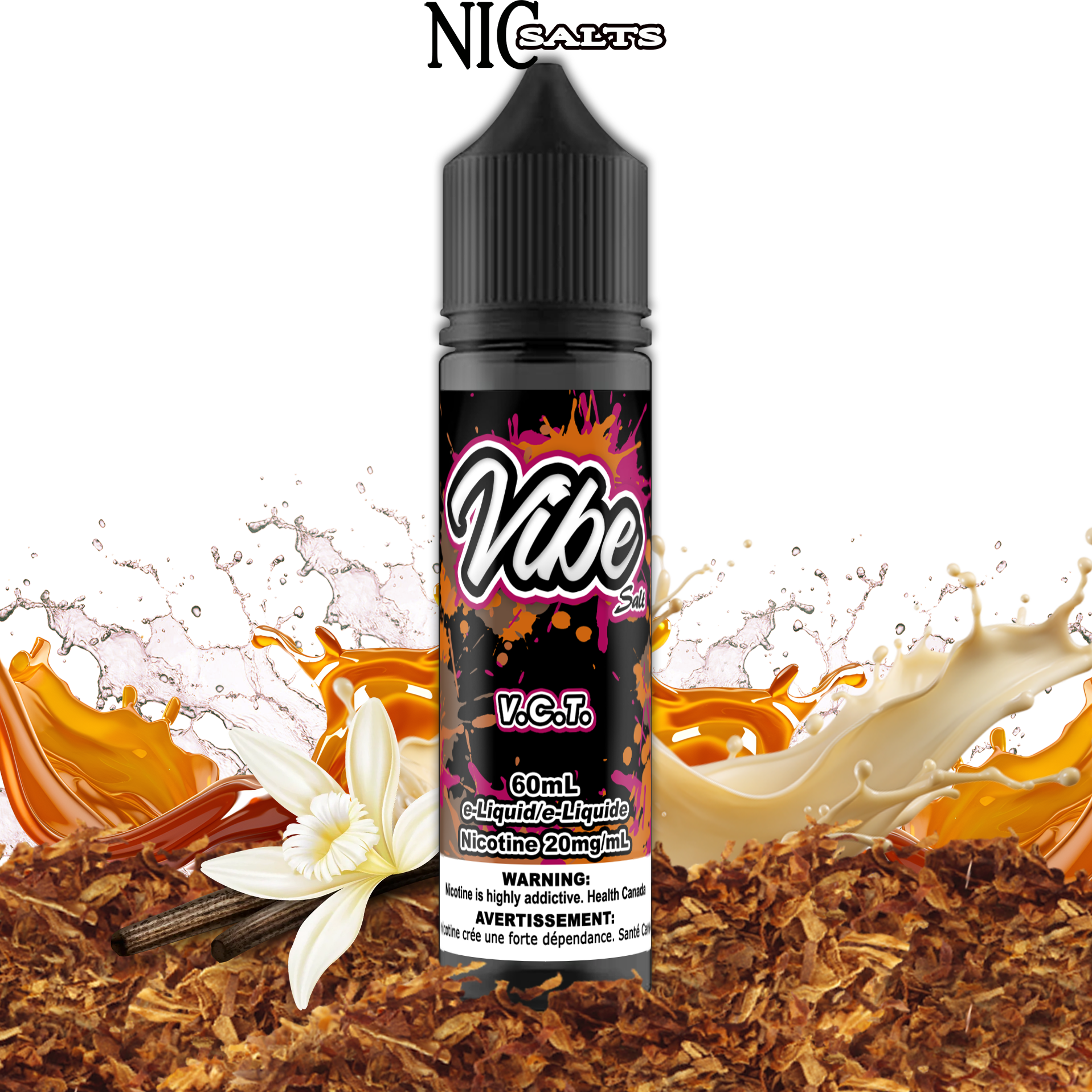 [BC/SK/NL/NS] VIBE SALT - V.C.T. 60ML