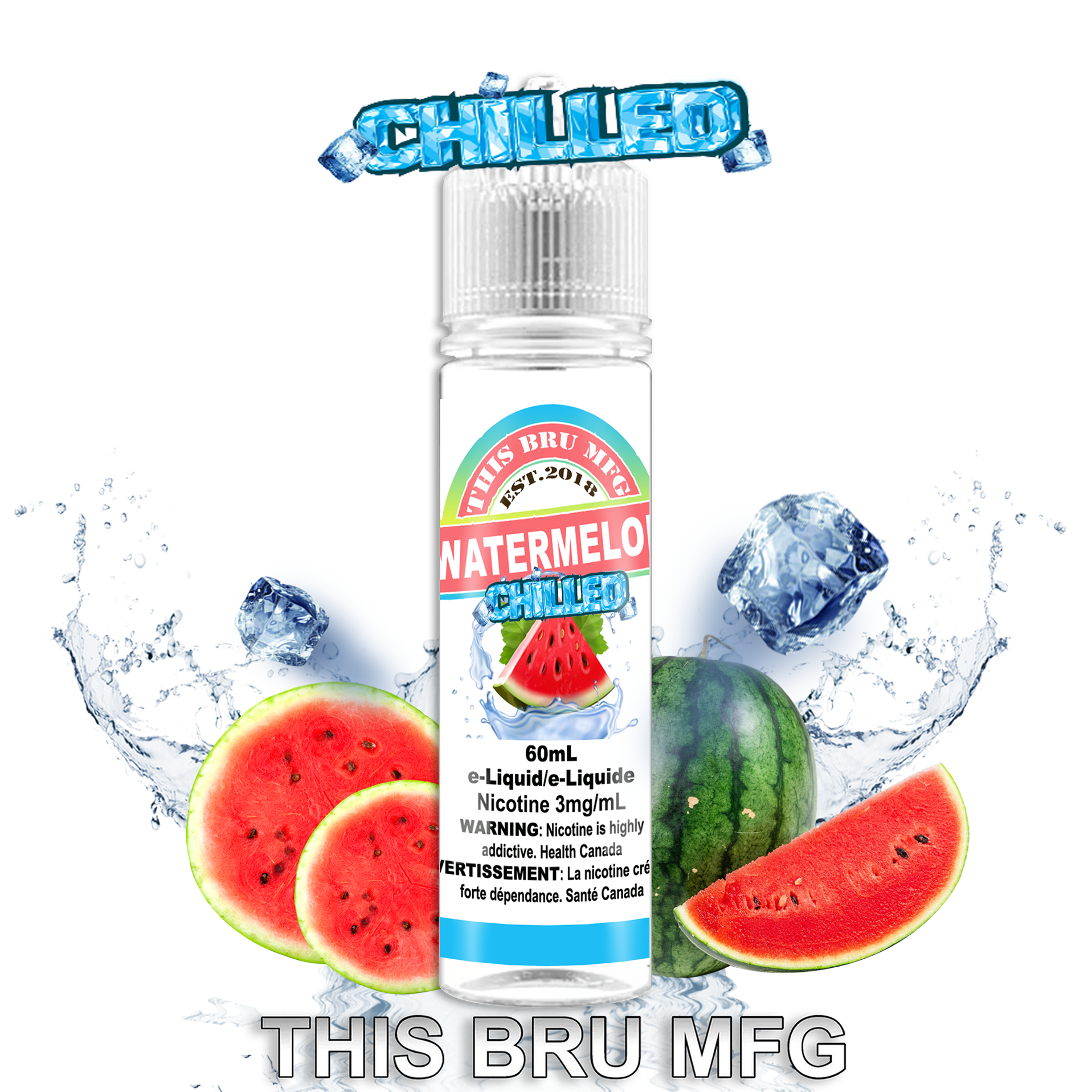 THIS BRU MFG - WATERMELON CHILLED 60ML