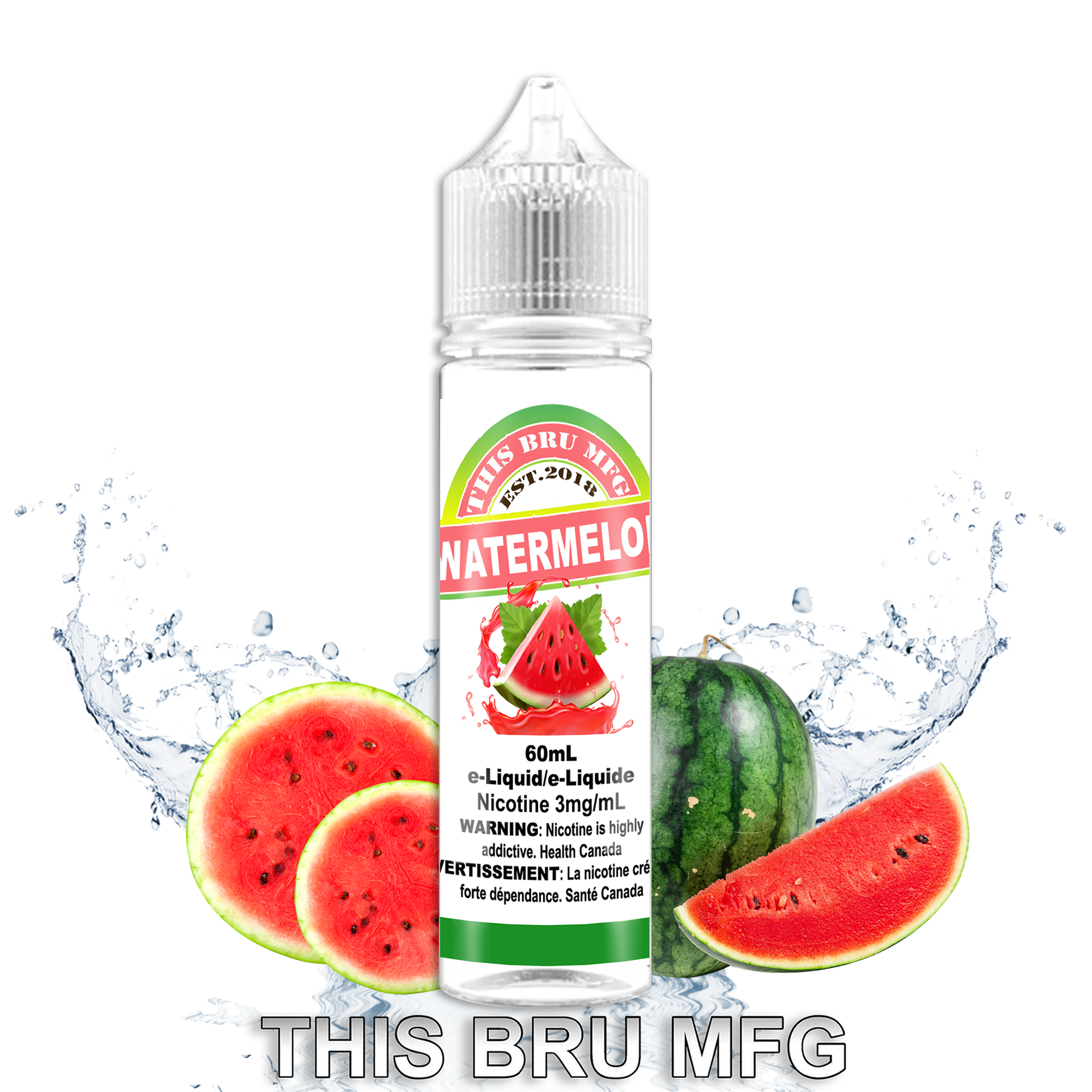 CUSTOM THIS BRU MFG - WATERMELON 60ML