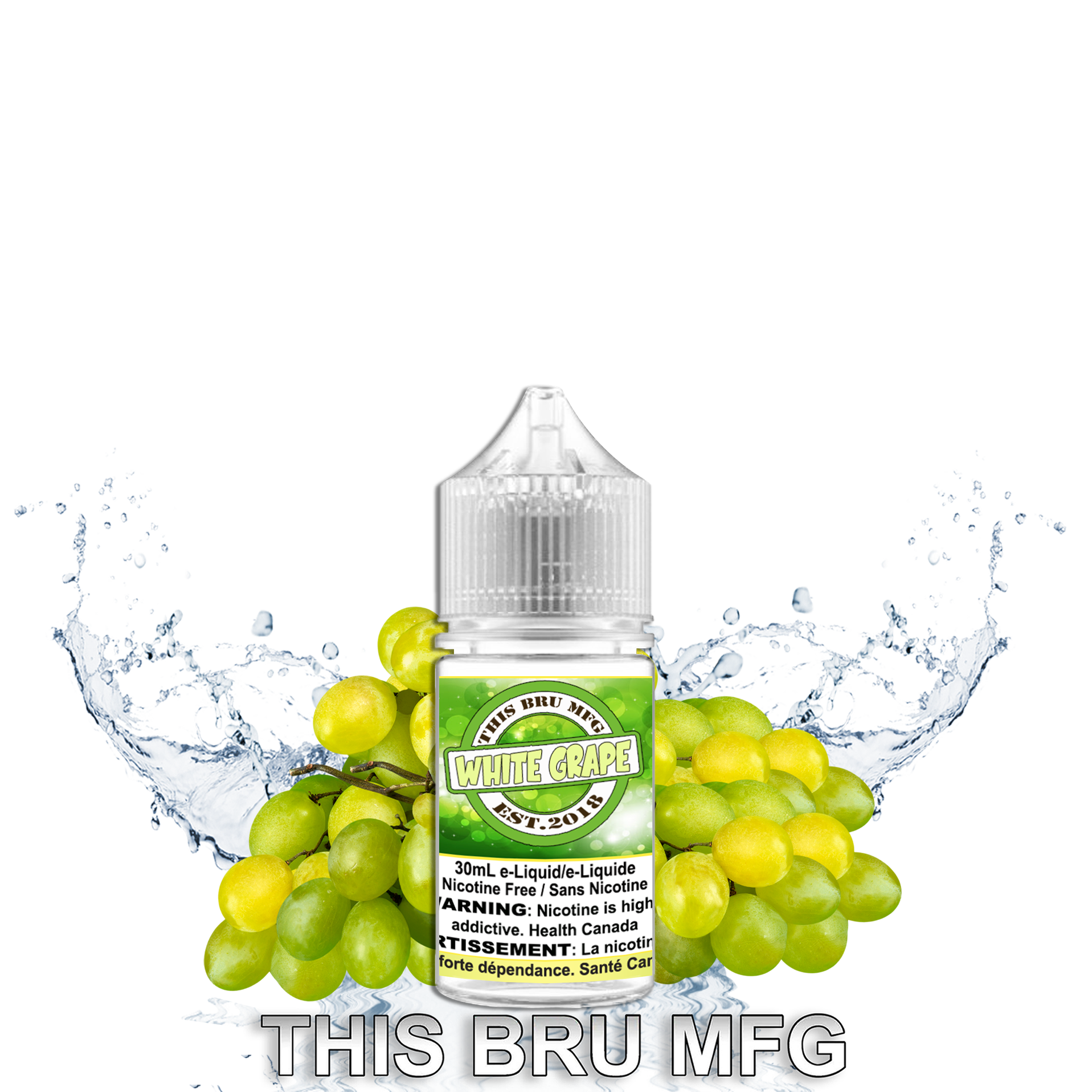 CUSTOM THIS BRU MFG - WHITE GRAPE 30ML