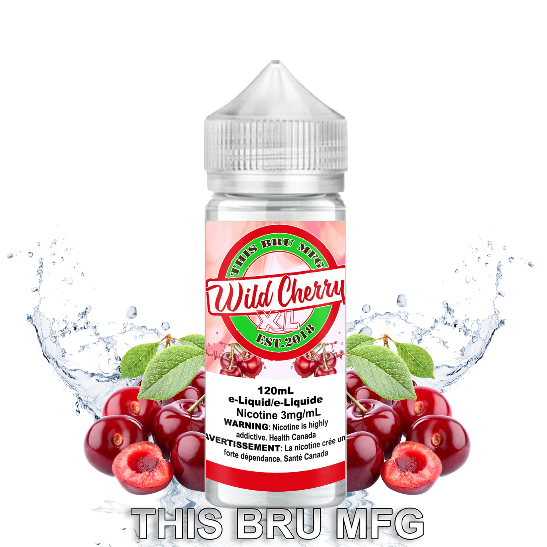 [BC/SK/NL/NS] CUSTOM THIS BRU MFG - WILD CHERRY 120ML