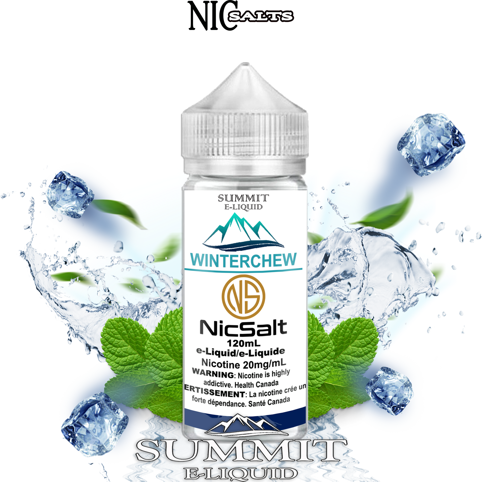 [BC/SK/NL/NS] CUSTOM SUMMIT SALT - WINTERCHEW 120ML