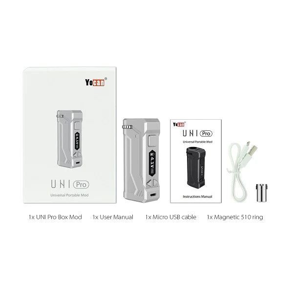 YOCAN UNI PRO 510 MOD WHITE 650MAH