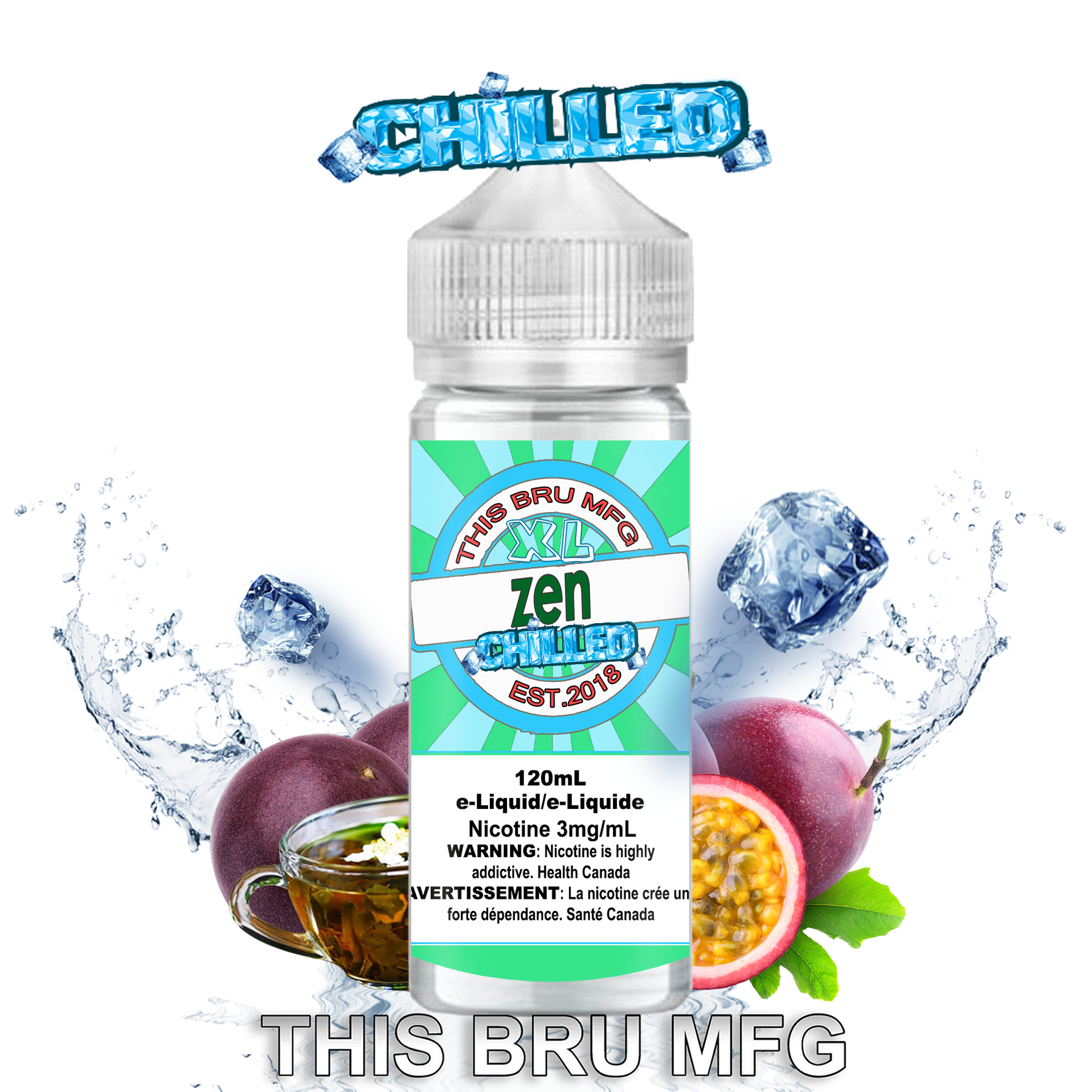 CUSTOM THIS BRU MFG - ZEN CHILLED 120ML