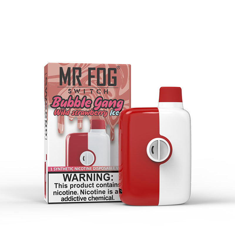 MR.FOG 5500 BUBBLE GANG WILD STRAWBERRY ICE 20MG