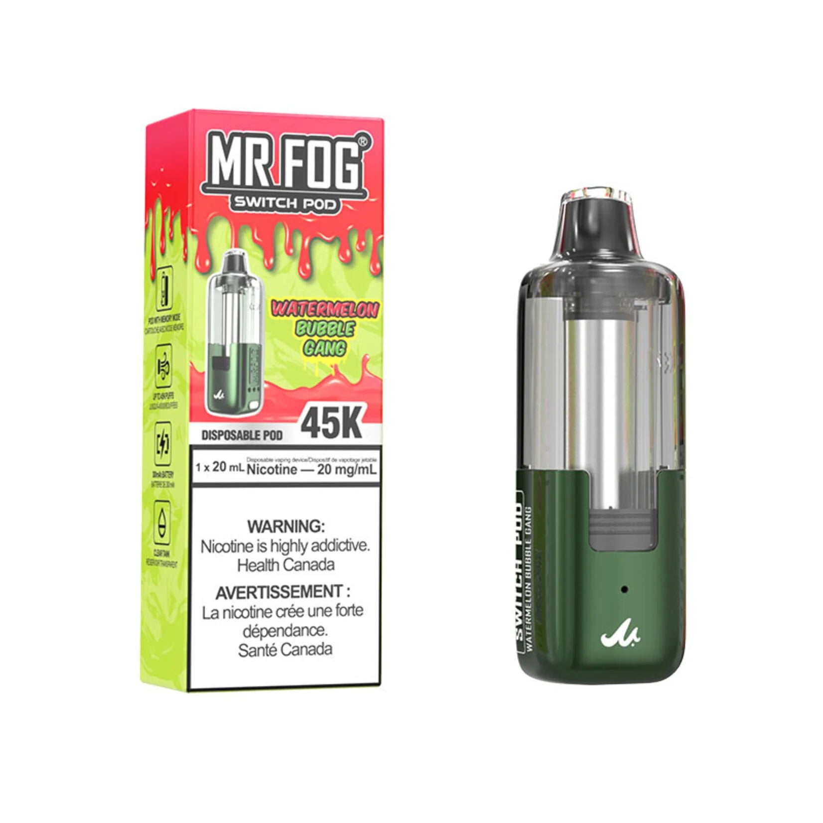 MR. FOG SWITCH 45K POD