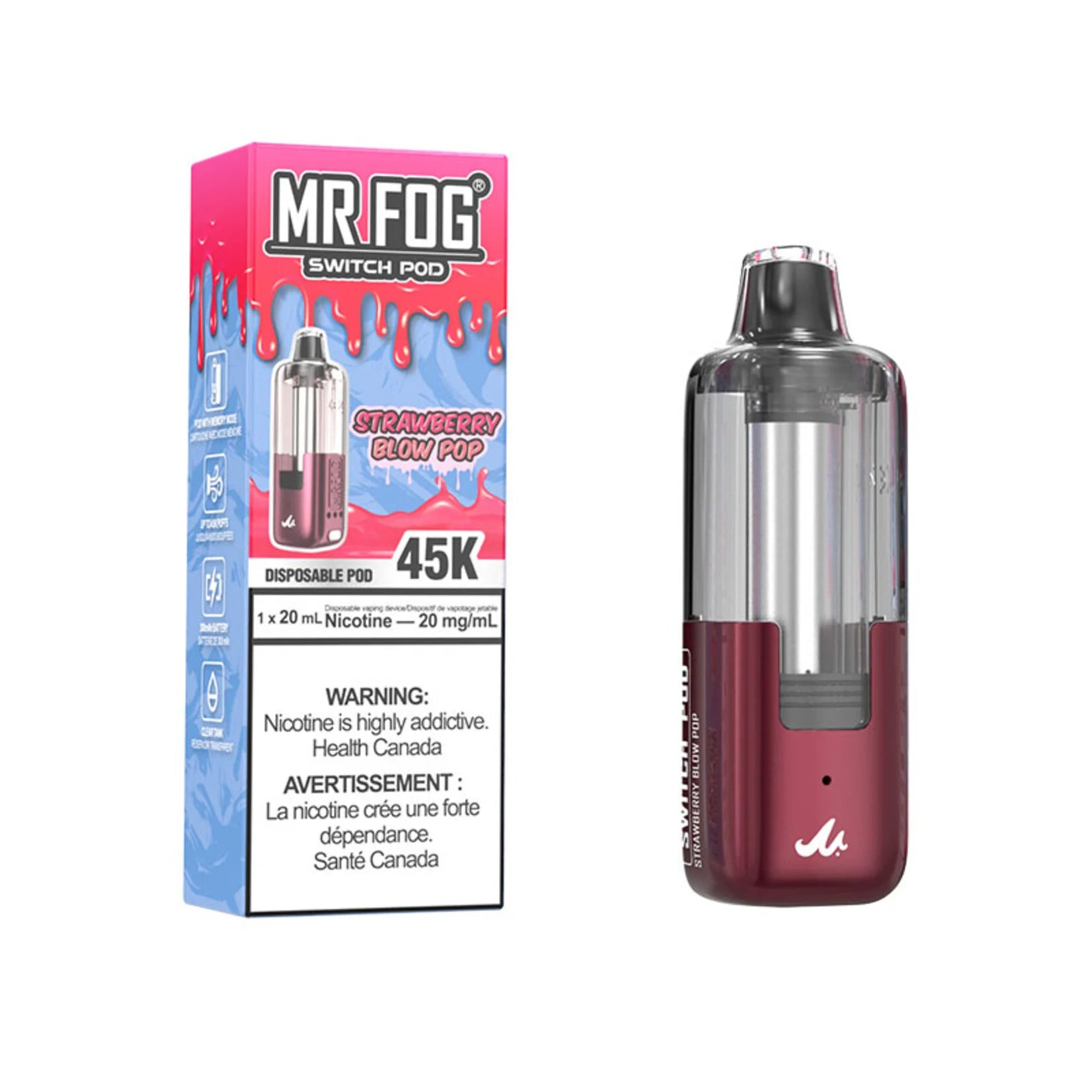 MR. FOG SWITCH 45K POD