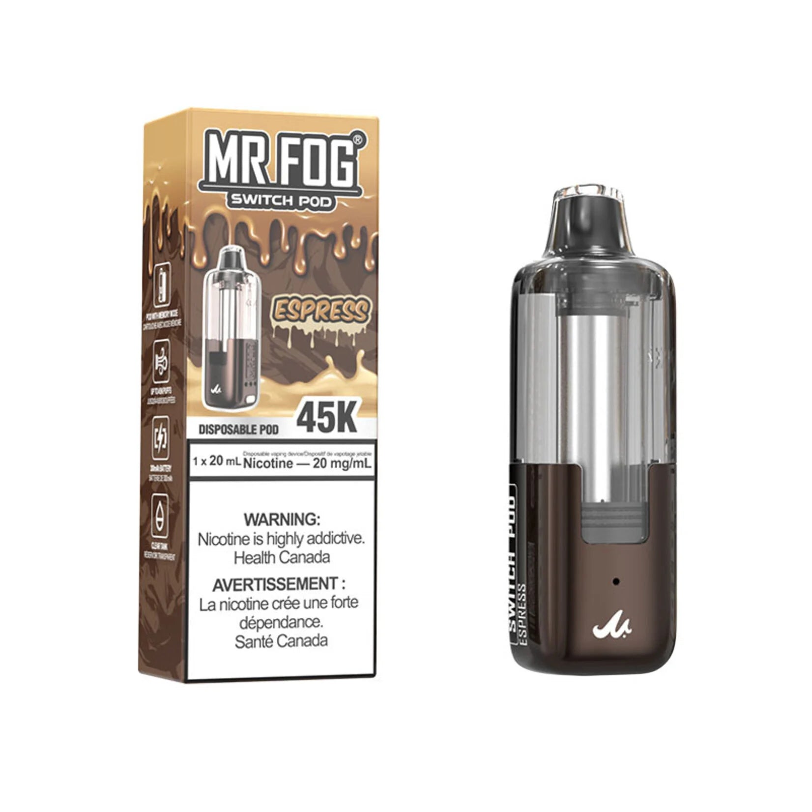 MR. FOG SWITCH 45K POD