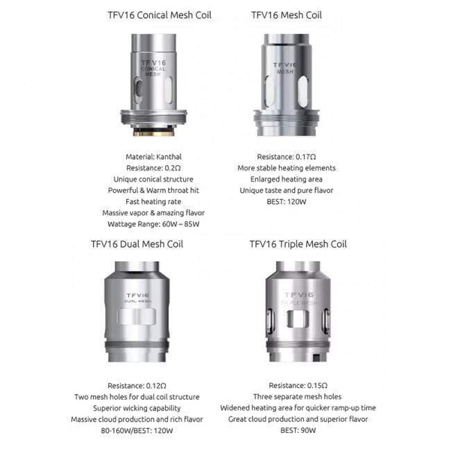 SMOK TFV16 REPLACEMENT-COILS